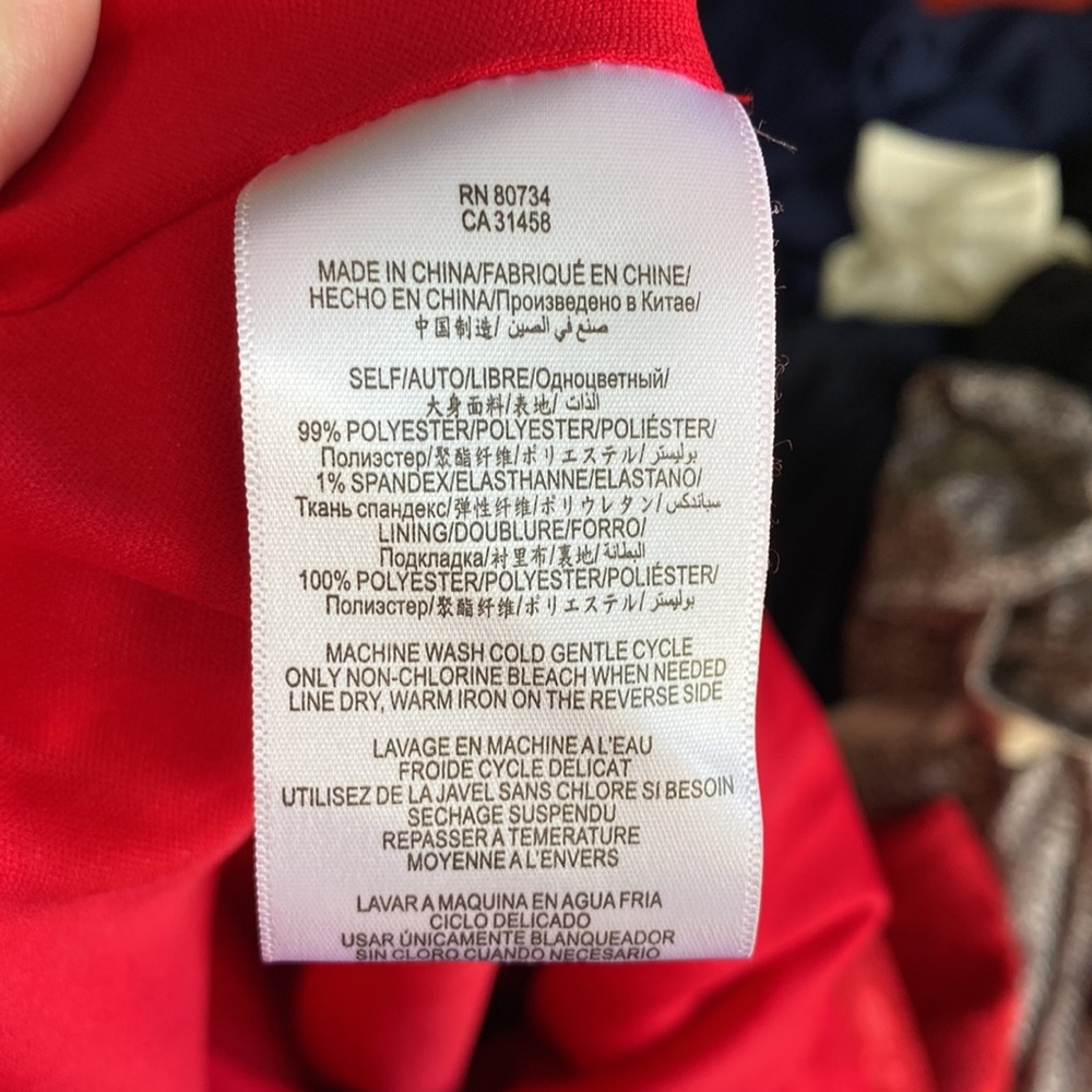 Max and Cleo red strapless lace dress - Picture 4 of 4